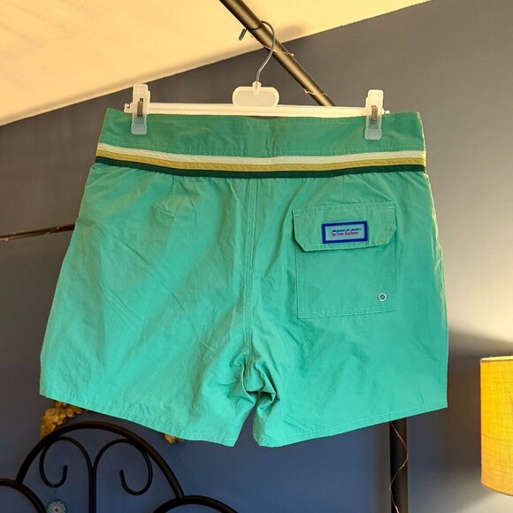 SWAM x Woodpecker Light Green Swim Shorts NWT - Picture 7 of 13